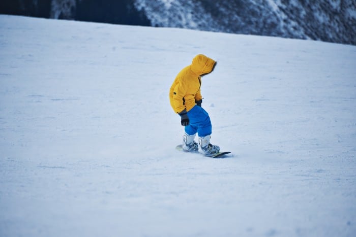 Linking Turns During Snowboarding