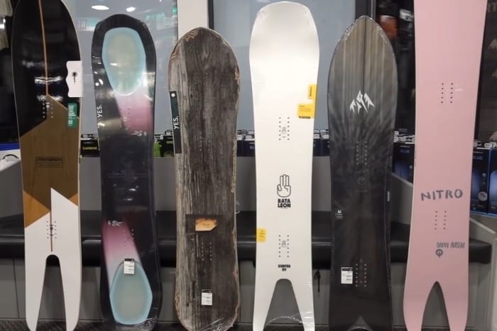 Why Do Snowboard Manufacturers Make Boards With Weird Shapes